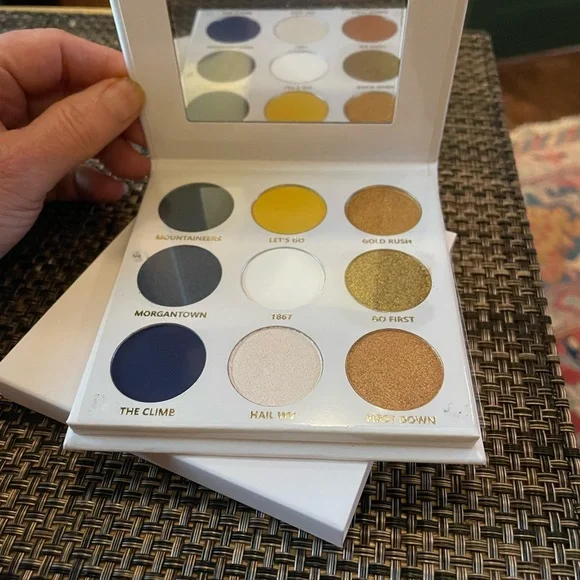 West Virginia University WVU Campus Cosmetics - Game Day Makeup - Picture 3 of 4